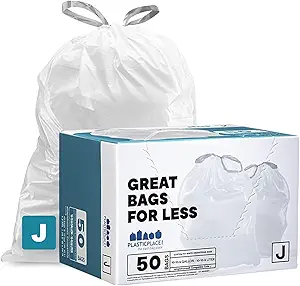 612PVjQ4LbL.__AC_SX300_SY300_QL70_FMwebp_ Review of Plasticplace Custom Fit Trash Bags for Simplehuman Code J Bins