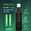 Review of ANVOW Smart AAAA Battery Charger with Rechargeable AAAA Batteries for Surface Pen
