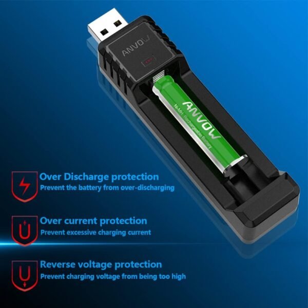 61XG4kwe9BL._AC_SL1000_ Review of ANVOW Smart AAAA Battery Charger with Rechargeable AAAA Batteries for Surface Pen