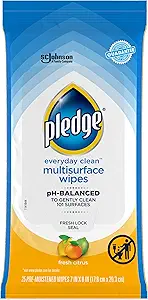 Pledge Multisurface Cleaning Wipes Review Fresh Citrus Scent for Everyday Household Cleaning