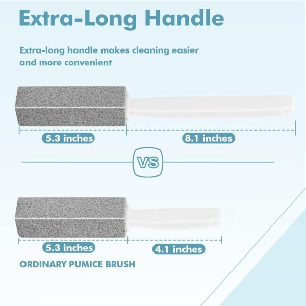 71Cg1bxyIjL._AC_SL1500_ 2 Pack Pumice Stone Toilet Brush Review Effective for Hard Water Stains Removal