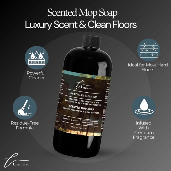 71Idq8bseRL._AC_SL1500_ Brazilian Summers scented mop soap review Lapew premium floor cleaner