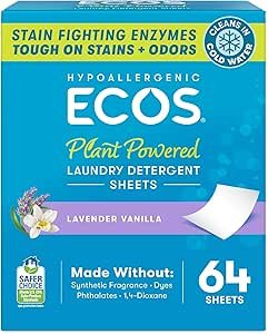 71JFuzpoUaL.__AC_SX300_SY300_QL70_ML2_ ECOS Laundry Detergent Review Sustainable Sheets for Cleaner, Greener Washing