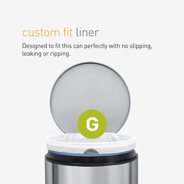 71deheDfoL._AC_SL1500_ Review of simplehuman Code G Custom Fit Trash Bags for Perfect Can Fit
