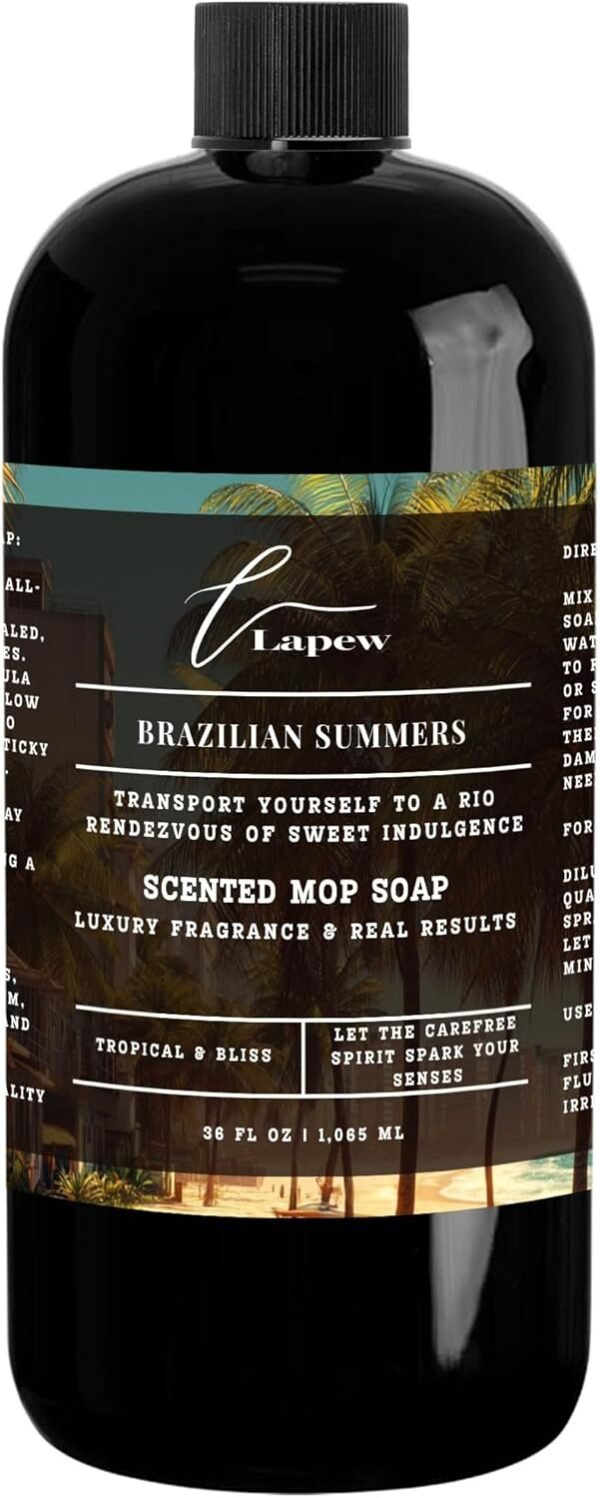 71hMIFzUhL._AC_SL1500_ Brazilian Summers scented mop soap review Lapew premium floor cleaner