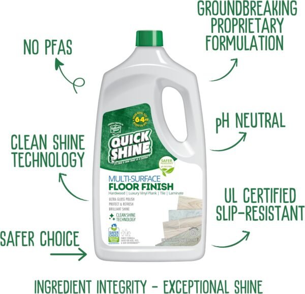 81Ni4FzVqdL._AC_SL1500_ Quick Shine Multi Surface Floor Finish 1200-00064U review for Hardwood and Tile Cleaning