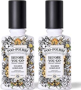 81PXoAdfGL._AC_SY300_SX300_ Poo-Pourri Toilet Spray Sugared Lemon Zest Review Best Odor Eliminator for Bathrooms